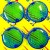 knipperlichtglasset RS-50   blauw